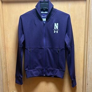 Women’s Under Armour Northwestern full zip jacket. XS. BNWT. Adjustable collar.